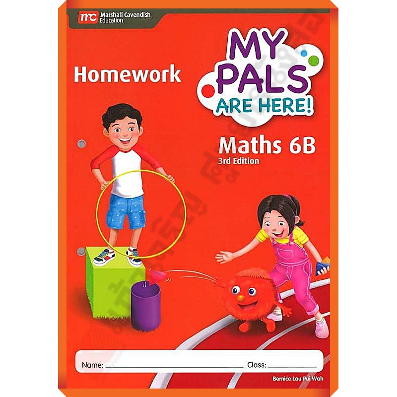 My Pals Are Here Maths 6B Homework Book (3rd Edition) /9789813166431 #EP