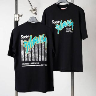 Sudd® เสื้อยืดโอเวอร์ไซส์ รุ่น Shibuya สีดำ