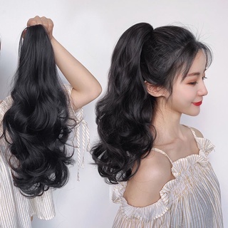 หางม้าหนีบ🔥 หางม้าหนีบลอนยาว50-55cm งานผมสวยหวีได้หนีบตรงได้ด้วย สินค้าส่งในไทย