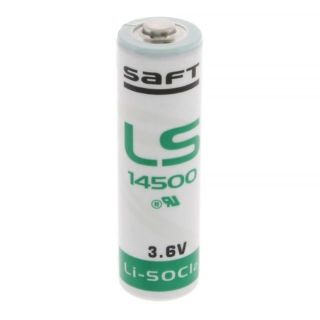 ถ่าน Lithium Saft LS14500 2600ma 3.6V AA size จำนวน1ก้อน