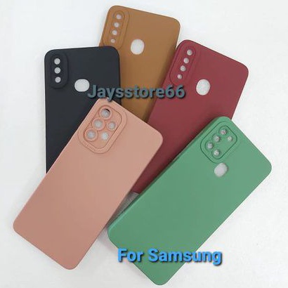 ProCamera Soft Matte Case พร้อมตัวป้องกันกล้อง 9D Samsung M10 A10s A20s A21s A32 4G A70