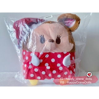 ✴️SALE✴️ ตุ๊กตามินนี่ Disney - Xmas Round Plushy 🇯🇵ตุ๊กตานำเข้าจากญี่ปุ่น🇯🇵