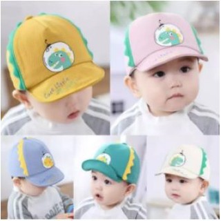 [พร้อมส่ง]หมวกแก๊ป​เด็ก  Little Dino