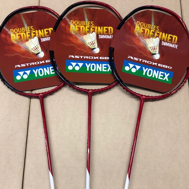 Yonex astrox68D สีใหม่2020 แถมฟรี เอ็นVictor VS-66