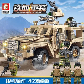 เลโก้จีน  SemboBlock 105622 ชุด  Iron Blood Heavy Equipment