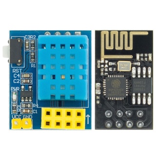 Esp8266 ESP-01 ESP-01S DHT11 โมดูลเซนเซอร์อุณหภูมิความชื้น esp8266 Wifi NodeMCU Smart Home IOT DIY (ไม่มี ESP01)