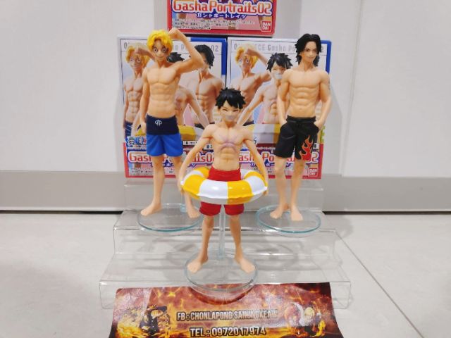 Animation Art Characters Japanese Anime Luffy Gasha Portraits 02 Mini Figure One Piece
