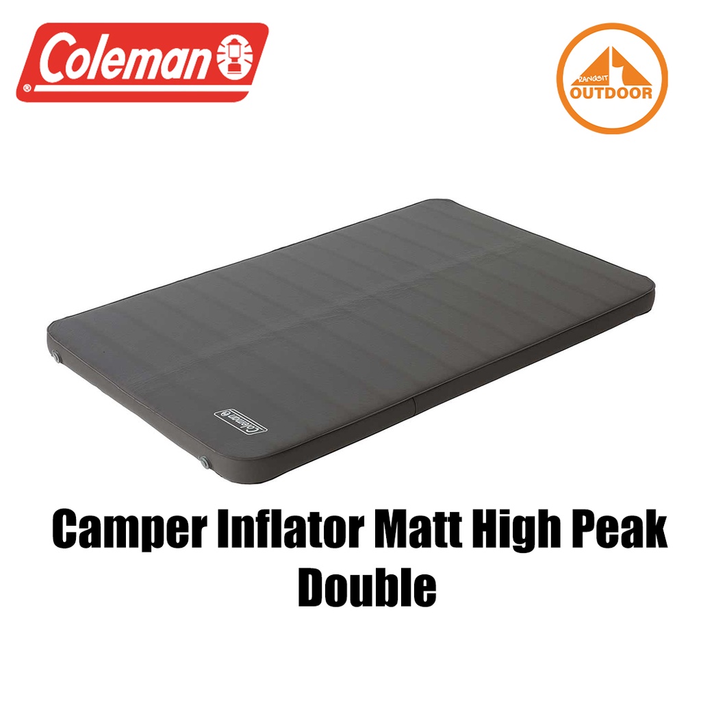 ที่นอน Coleman Camper Inflator Mat High Peak Double Shopee Thailand