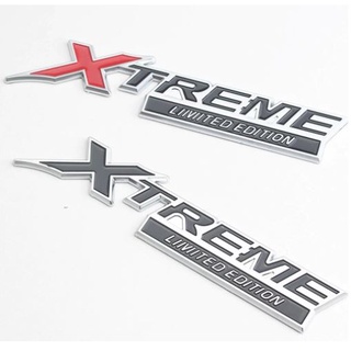 ราคาต่อ 2 ชิ้น ตัวอักษร เอ็กสตรีม ติด โตโยต้า แลนด์ครซเซอร์ XTREME LIMITED EDITION Toyota Land Cruiser VXL Prado NISSAN