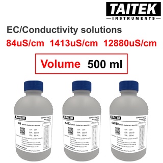 Conductivity(EC) Solution 84 1413 12880 µS/cm Calibration Solutions for EC Meters (500 mL)