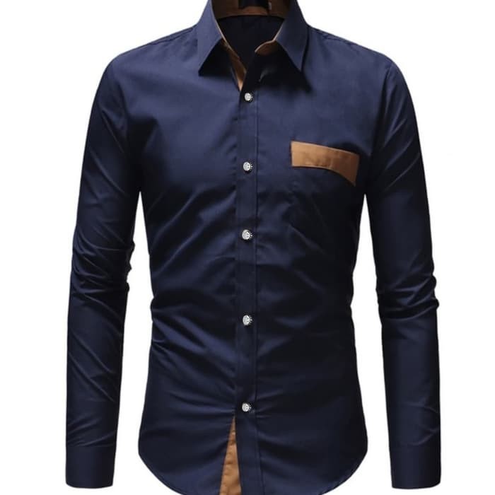 Kemeja HITS MORE WANTED BY GAN Xman James Man เสื้อเชิ้ตผู้ชายผู้ชายสํานักงานลําลองอย่างเป็นทางการ K