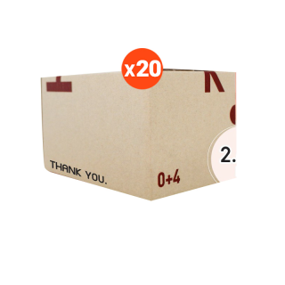 กล่องพัสดุ กล่องไปรษณีย์ฝาชน พิมพ์ลาย Thank You เบอร์ 0+4 (20 ใบ) พร้อมส่ง!!! 