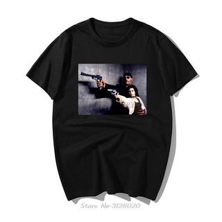 Ez13 【พร้อมส่ง】เสื้อยืดแขนสั้น ผ้าฝ้าย พิมพ์ลายภาพยนตร์ Leon The Professional แฟชั่นฤดูร้อน สําหรับผู้ชาย#39; S เสื้อยืด