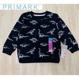 เสื้อแขนยาวเด็ก primark ผ้าดีมาก ๆๆ