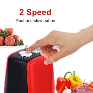 3L 400W Electric Food Chopper Meat Grinder Blender Processor Machine 31000RPM HAPPYLIFE6 oQgf