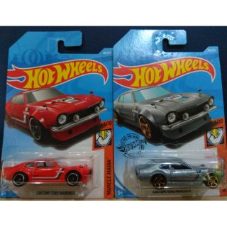 รถเหล็ก Hot wheels Ford Maverick 2 สี