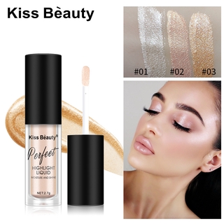 KISS BEAUTY ไฮไลท์Crouching silkworm Eye brightener Liquid Foundationคอนซีลเลอร์Brightening Face Lift Cream 3.5g