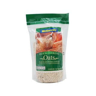 แม็กกาแรต เกล็ดข้าวโอ๊ตอบชนิดหยาบ 400 กรัม - Quick Oats 400g McGarrett brand