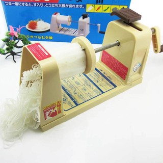 เครื่องตัดผัก สไลด์ญี่ปุ่น สไลด์หัวไชเท้า Multifunction Graterขูดมือหมุนเครื่องหั่น