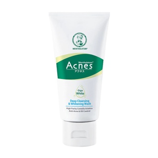ACNES เมนโทลาทั่ม แอคเน่ส์ ดีฟ คลีนซิ่ง แอนด์ ไวท์เทนนิ่ง วอช 50 กรัม โฟมล้างหน้า ลดสิว
