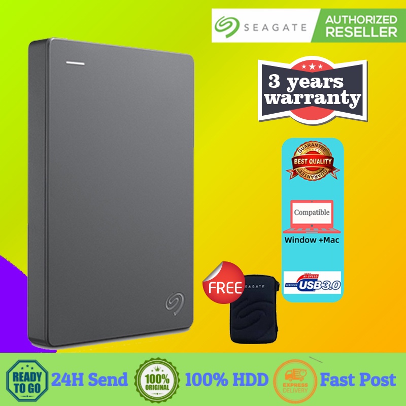 Free trial Seagate Portable 2TB 1TB  External Hard Disk Drive