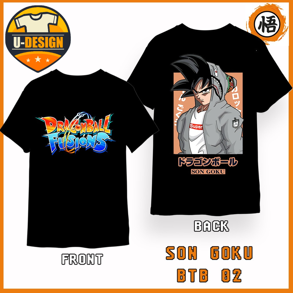เสื้อยืด cotton Son Goku Dragon Ball Z Super Anime Shirt Tshirt Trendy