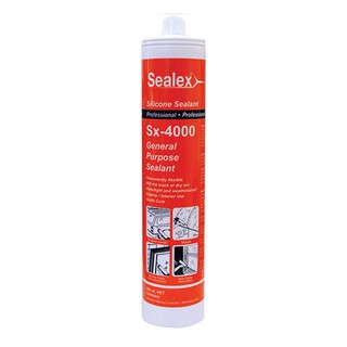 🔥The Best!! SEALEX ซิลิโคน รุ่น Sx-4000 ขนาด 280 มล. สีใส