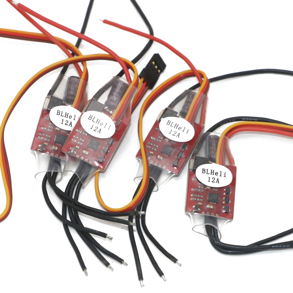 Blheli มอเตอร์ 12 A ขนาดเล็ก Esc Blheli 14 . 2 2-3 S 1 ชิ้นสําหรับ 160-250 Multirotor Fpv Racing Rc 