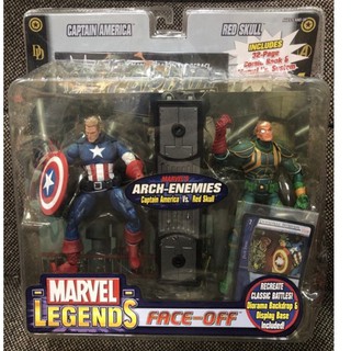 สินค้าพร้อมส่ง Marvel Legends ของแท้ จากToy Biz เมกา Captain America Redskull ของสะสม มาเวล