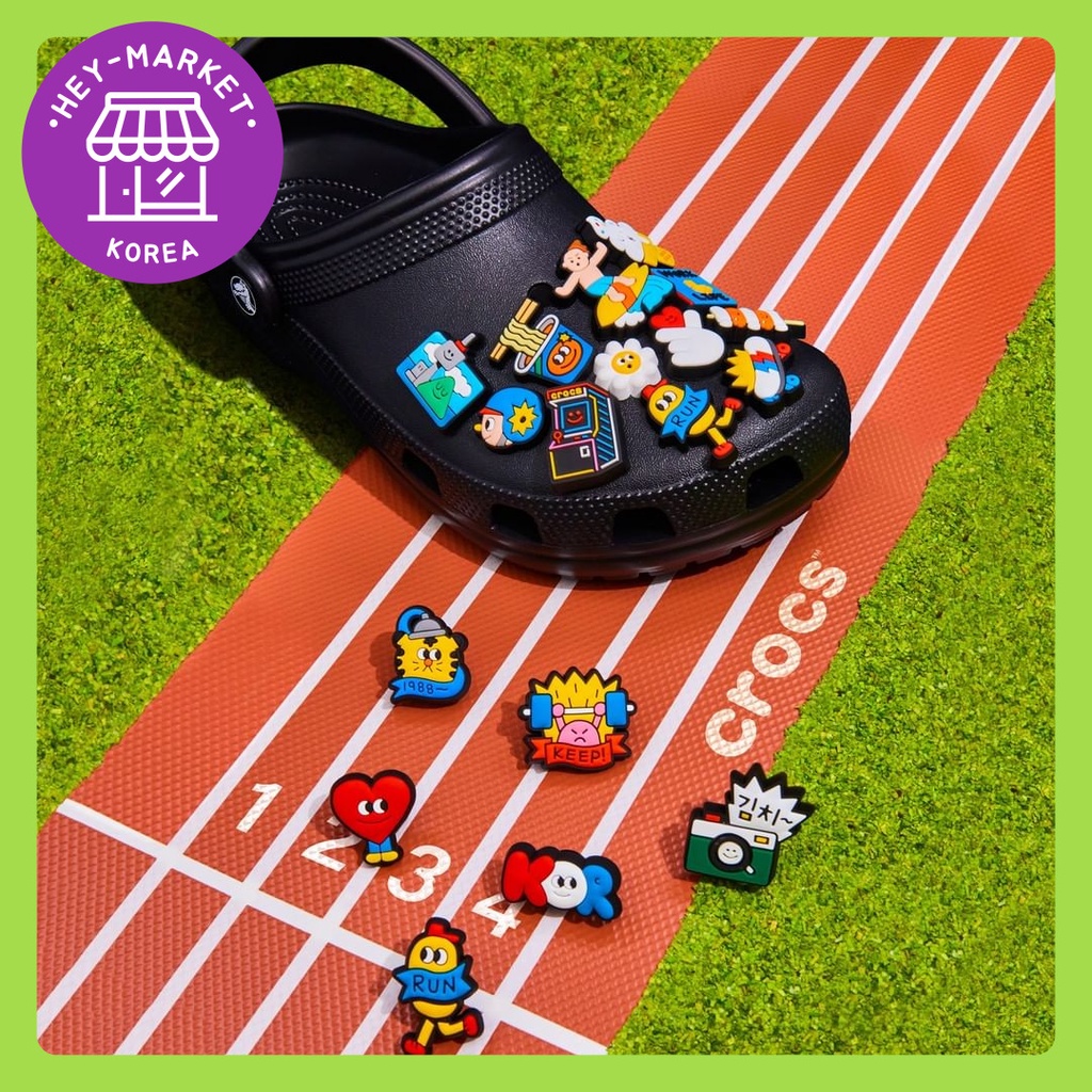 Crocs Korea ️Crocs Jibbiz รองเท้าแตะ สไตล์เกาหลี️ Crocs Charm  อุปกรณ์เสริมรองเท้า เสน่ห์รองเท้าเกาหลี เสน่ห์ Crocs เกาหลี Jibbiz เกาหลี -   - ThaiPick