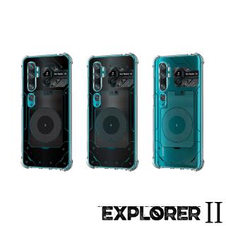 เคส สำหรับ Xiaomi Mi Note 10 [Explorer II Series] 3D Anti-Shock Protection TPU Case