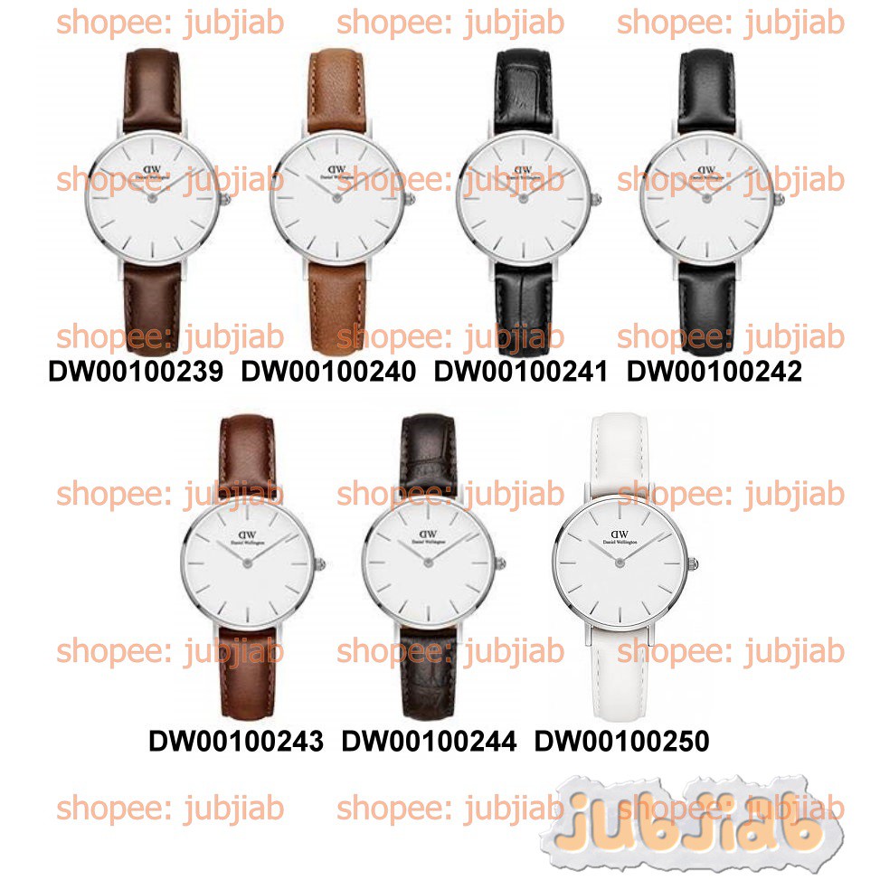 Pre] DW00100239 DW00100240 DW00100241 DW00100242 DW00100243 DW00100244  DW00100250 28mm Daniel Wellington นาฬิกาผู้หญิง | Shopee Thailand