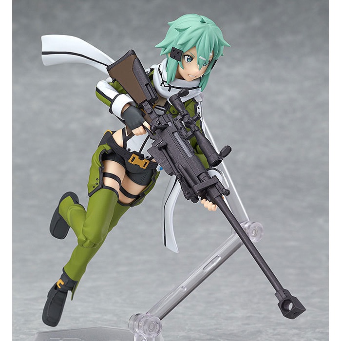 อะนิเมะออนไลน์ 2 Figma241 Sinon Asada Sao 2 PVC Action Figure ของขวัญสะสม