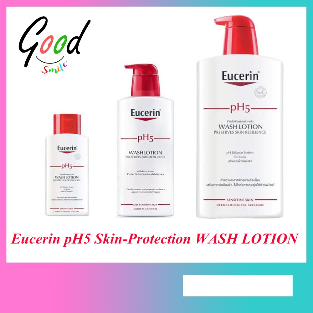 Eucerin pH5 SkinProtection WASH LOTION ยูเซอริน Shopee Thailand
