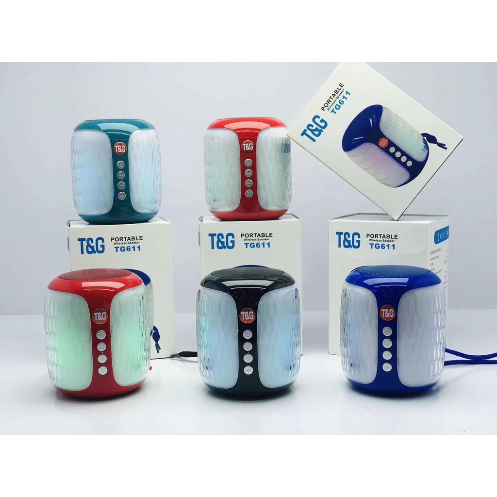 ลำโพงไร้สาย ลำโพงบลูทูธ TG-611 เชื่อมต่อ Bluetooth 5.0 รองรับทั้ง IOS และ Android
