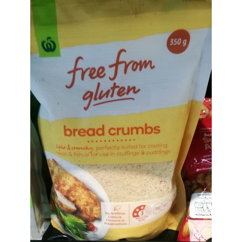 Free From Gluten (แป้งเกล็ดขนมปังสำหรับทอด)