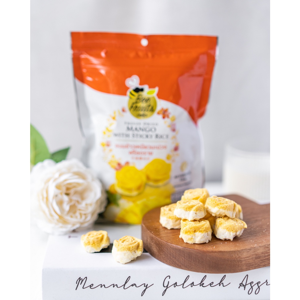 ข้าวเหนียวมะม่วงฟรีซดราย ตราบีฟรุ๊ต - Beefruits Brand (30g.)