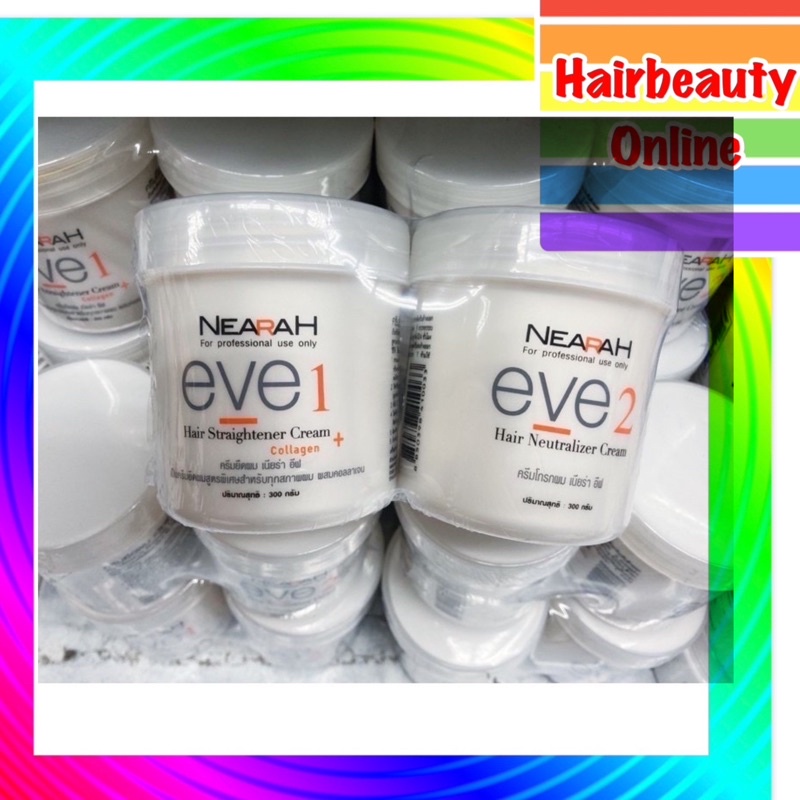 ยืด #Narah Eve Hair Straightener Cream เนียร่า อีฟ 300 มล ครีมยืดผม