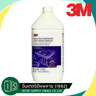 3M ผลิตภัณฑ์ทำความสะอาดห้องน้ำ ขนาด 3.8 ลิตร กลิ่นวอร์เตอร์ลู 3เอ็ม