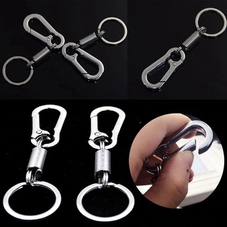 พวงกุญแจโลหะรูปรถยนต์ Carabiner อุปกรณ์เสริมสไตล์วินเทจ