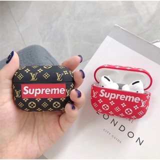 เคสแข็ง เคส AirPods Pro Fashion Supreme Protective Hard Case