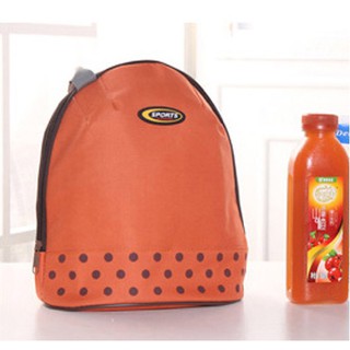 90 กระเป๋าเก็บอุณหภูมิ เก็บความร้อน-เย็น กระเป๋าใส่อาหาร (สีส้ม) BagsOrange