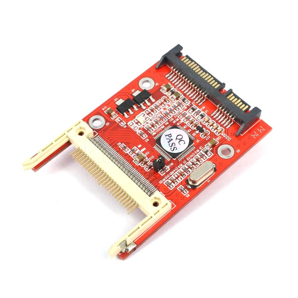 cf to sata อะแดปเตอร์แปลงสําหรับ cf compact flash memory card to 2 . 5 ...