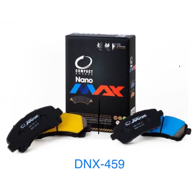 ผ้าเบรคหน้า HONDA💥CIVIC EJ7 1600🔴Compact Nano MAX DNX-459