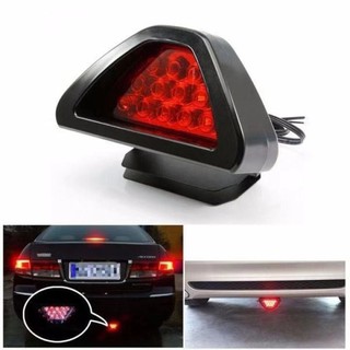 super_center F1 Style 12 LED Red Rear Tail Third Brake Stop Safety Lamp Light Car