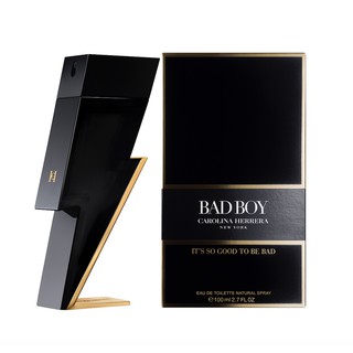 Carolina Herrera Bad Boy  for men edt 100Ml กล่องซีล(เช็คสต้อคก่อนทำรายการนะคะ)