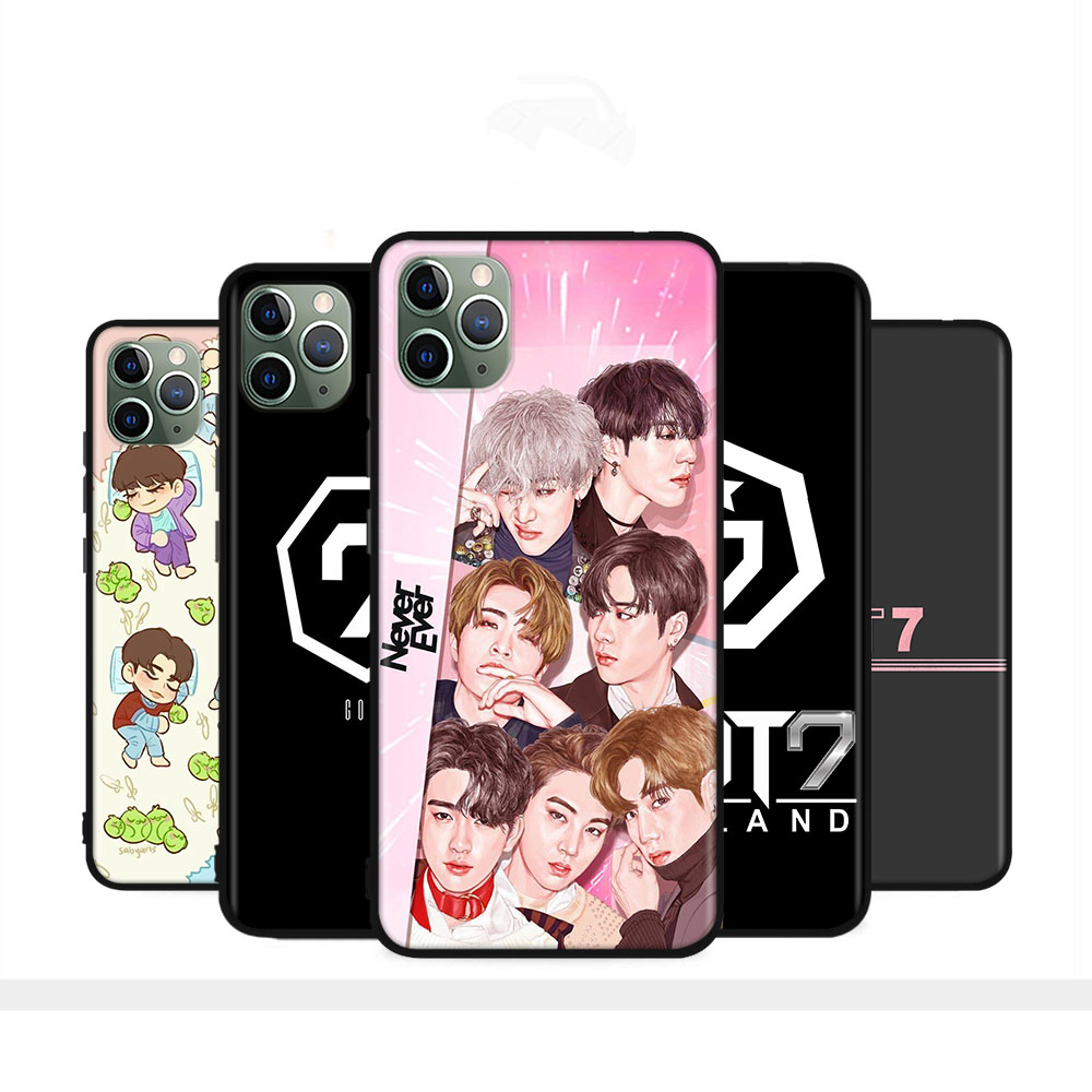 H-67 GOT7 Band Soft Silicone Case Casing เข้ากันได้กับ Samsung Galaxy S8 S10 S10E S7 S9 Plus Edge Li