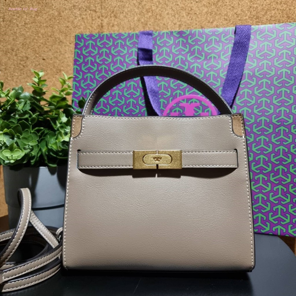 (แท้ 💯%‼) TORY BURCH LEE RADZIWILL PETITE DOUBLE BAG