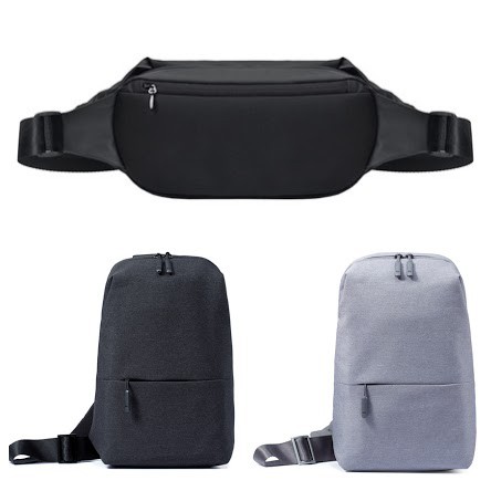 กระเป๋าคาดอก สะพายข้าง Xiaomi Mi City Sling Bag Casual Diagonal Chest Outdoor Leisure Urban Shoulder Unisex Bag Backpack