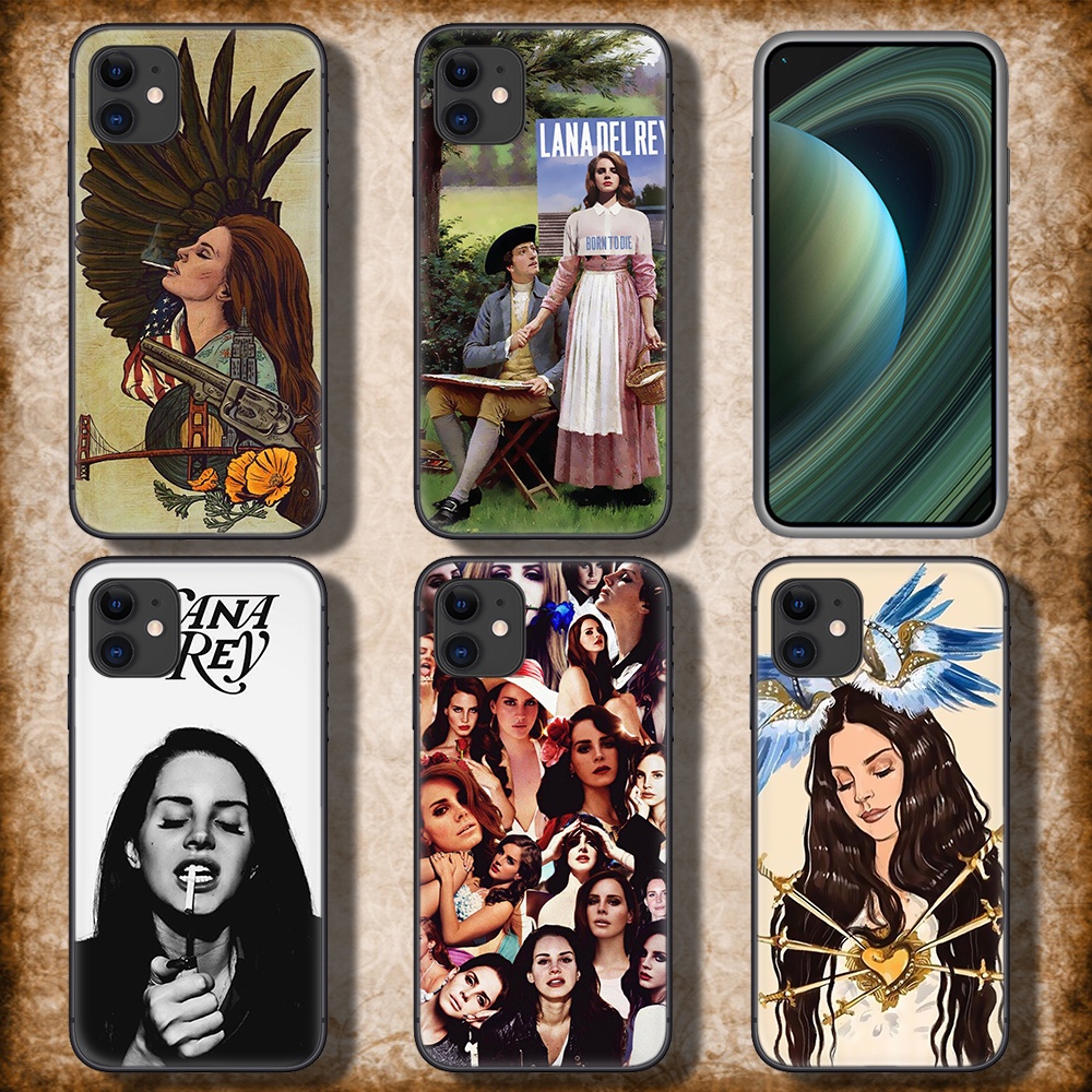 สําหรับ iPhone SE 2020 12 Mini 13 Pro Max TPU soft Case 185C Lana Del Rey แฟชั่นตลก